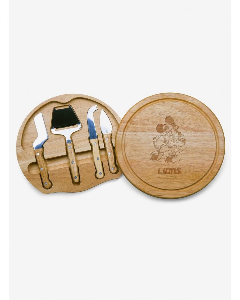 Disney Mickey Mouse NFL DET Lions Circo Cheese Cutting Board & Tools Set $25.58 Tools Set