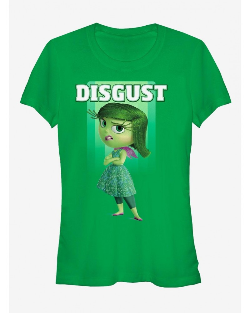 Disney Pixar Inside Out Disgust Portrait Girls T-Shirt $9.71 T-Shirts