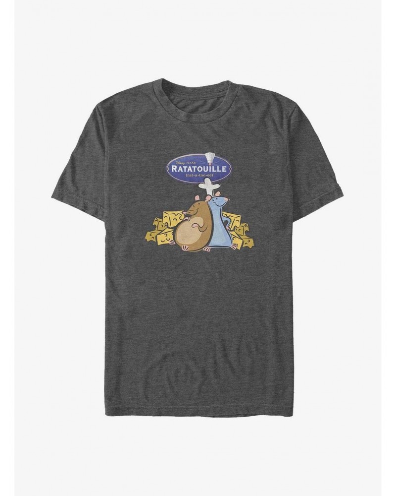Disney Pixar Ratatouille Emile & Remy Cheese Big & Tall T-Shirt $13.75 T-Shirts