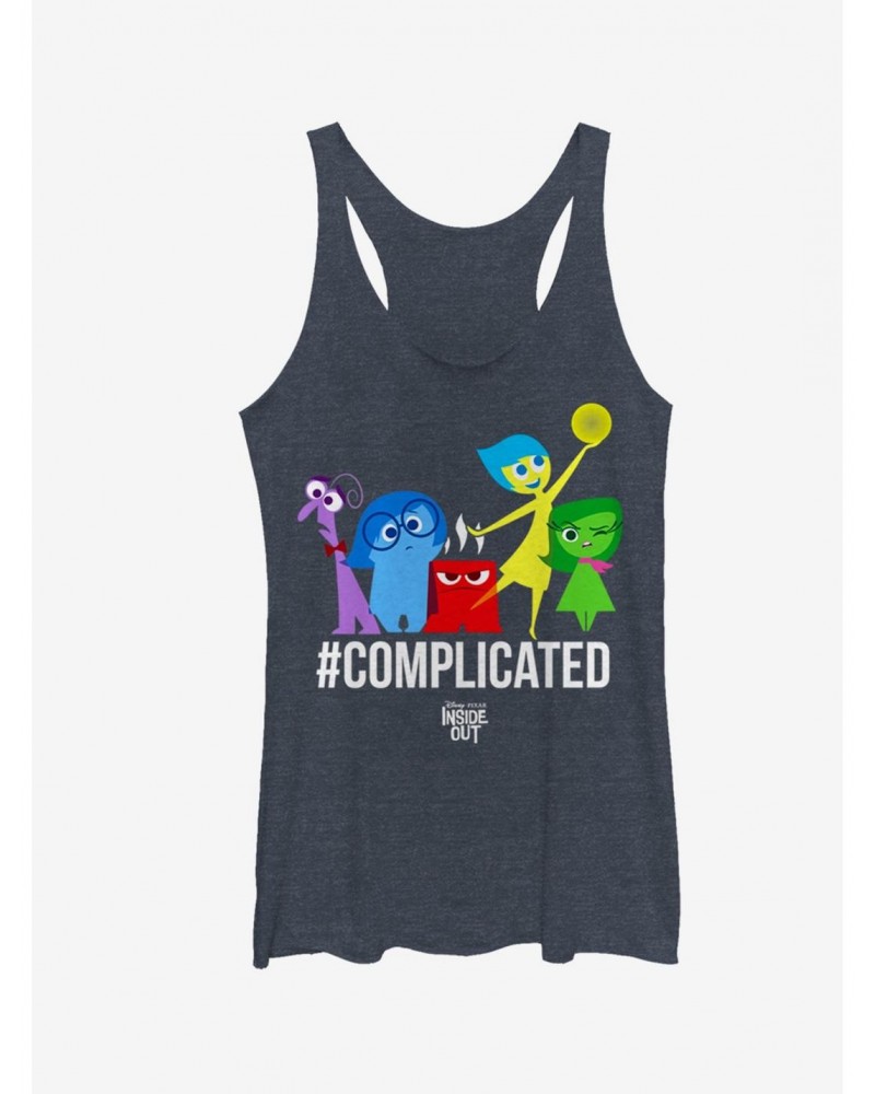 Disney Pixar Inside Out Complicated Emotions Girls Tank $8.29 Tanks