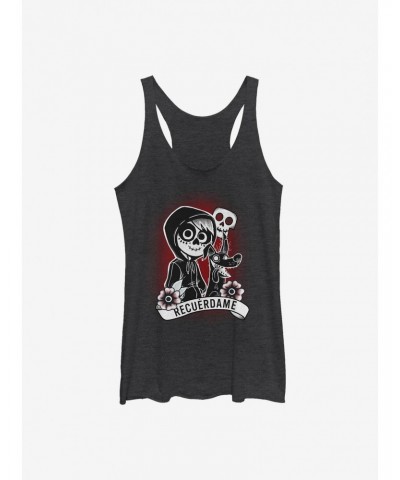 Disney Pixar Coco Recuerdame Tattoo Girls Tank $10.62 Tanks