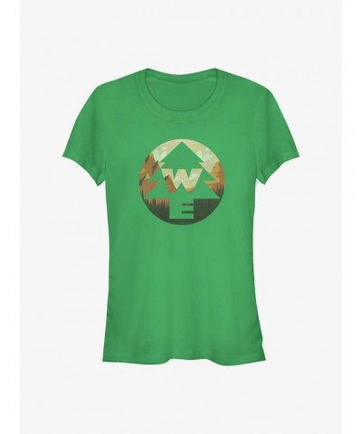 Disney Pixar Up Wilderness Explorers Badge Fill Girls T-Shirt $9.96 T-Shirts