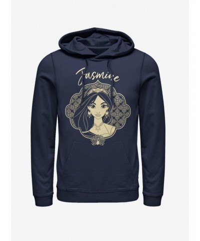 Disney Aladdin 2019 Jasmine Portrait Hoodie $18.86 Hoodies