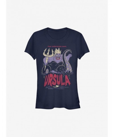 Disney The Little Mermaid Ursula The Sea Witch Girls T-Shirt $11.21 T-Shirts
