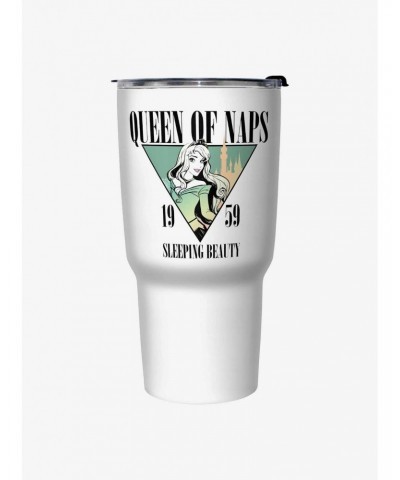 Disney Sleeping Beauty Aurora Queen of Naps Travel Mug $12.56 Mugs