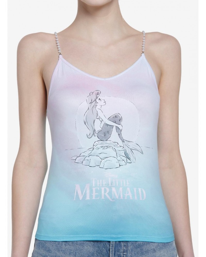 Her Universe Disney The Little Mermaid Ombre Pearl Strap Girls Cami $13.45 Cami