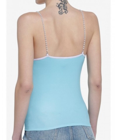 Her Universe Disney The Little Mermaid Ombre Pearl Strap Girls Cami $13.45 Cami