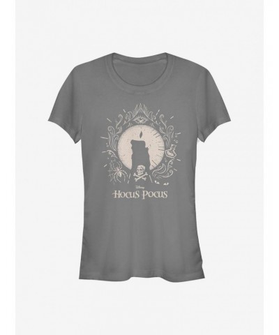 Disney Hocus Pocus Black Flame Girls T-Shirt $11.21 T-Shirts