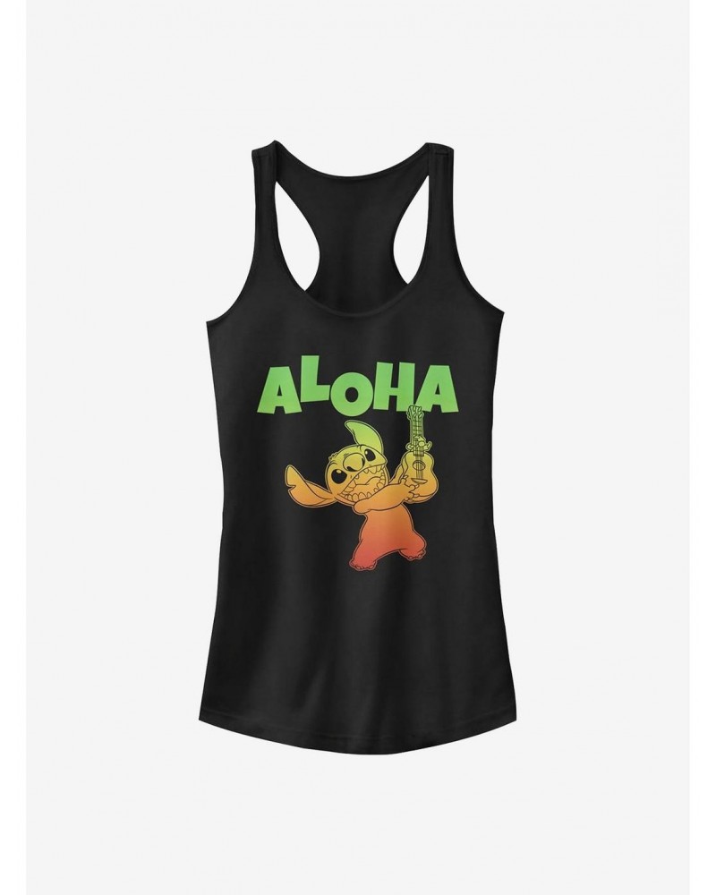 Disney Lilo & Stitch Aloha Stitch Girls Tank $8.47 Tanks