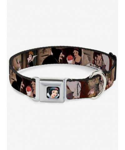 Disney Snow White And The Seven Dwarfs Scenes Seatbelt Buckle Dog Collar $8.47 Pet Collars