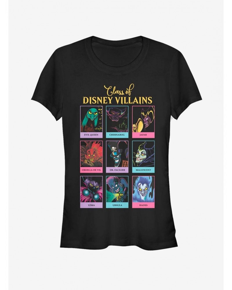 Disney Villains Villains Year Book Girls T-Shirt $10.96 T-Shirts