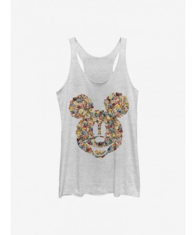 Disney Mickey Mouse Floral Mickey Girls Tank $11.66 Tanks