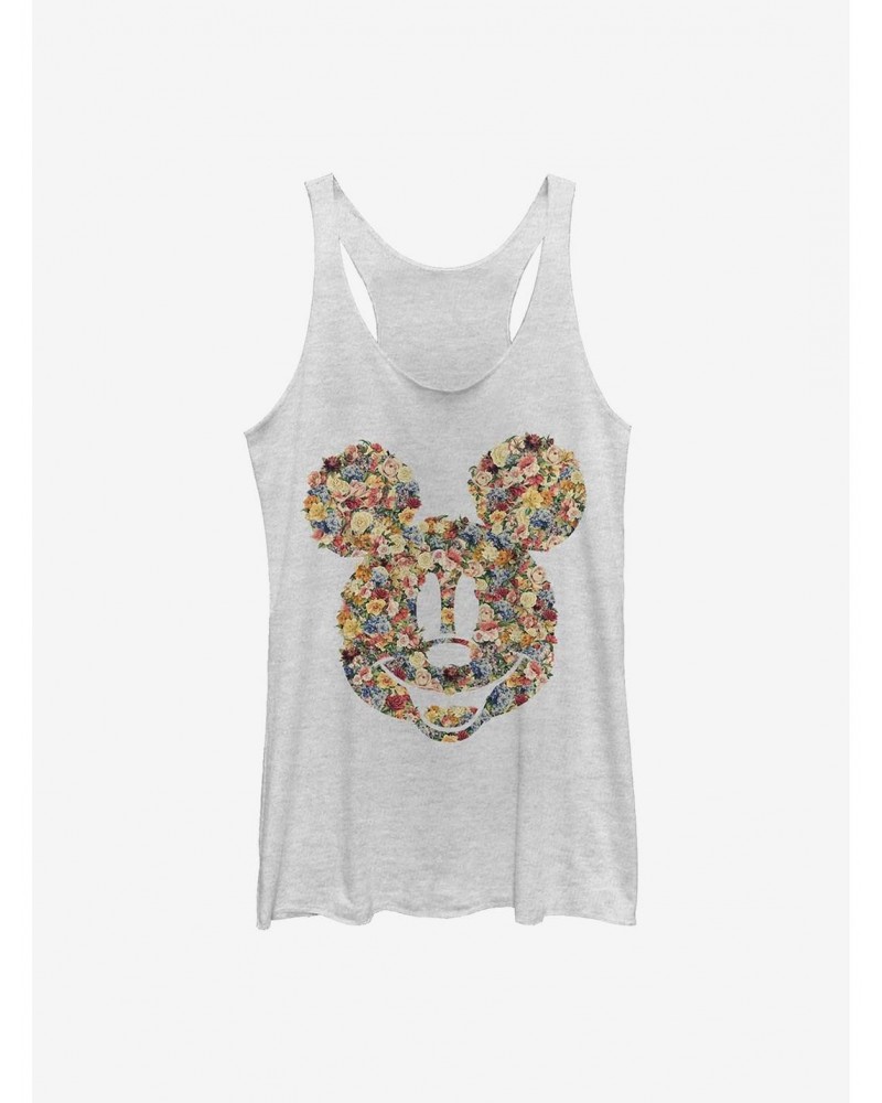 Disney Mickey Mouse Floral Mickey Girls Tank $11.66 Tanks