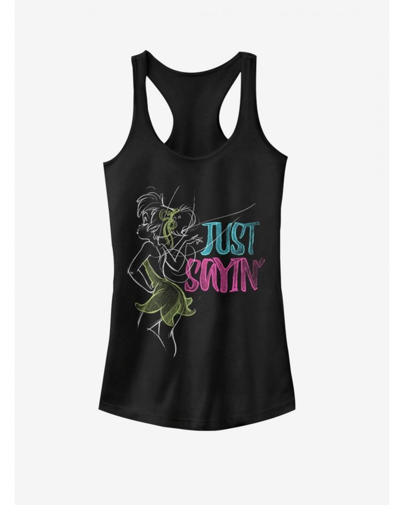 Disney Tinker Bell Just Sayin' Tink Girls Tank $7.47 Tanks