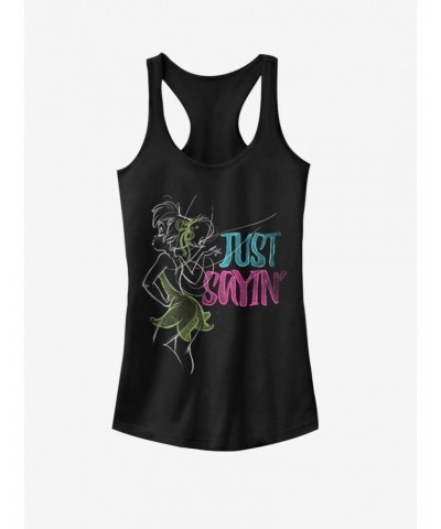 Disney Tinker Bell Just Sayin' Tink Girls Tank $7.47 Tanks