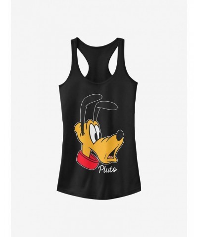 Disney Pluto Big Face Girls Tank $7.97 Tanks