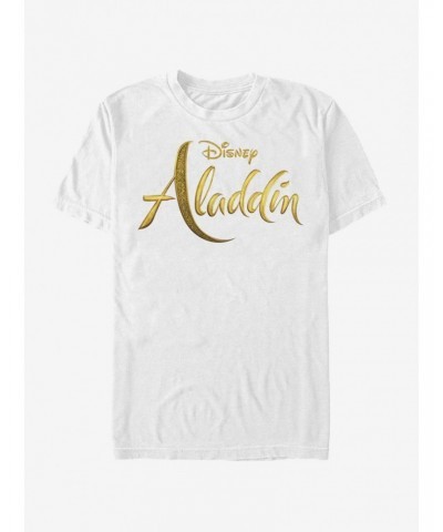 Disney Aladdin 2019 Aladdin Live Action Logo T-Shirt $11.95 T-Shirts
