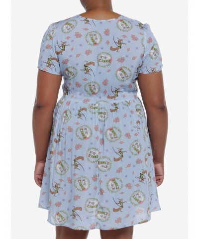 Disney Robin Hood Faux Wrap Dress Plus Size $19.77 Dresses