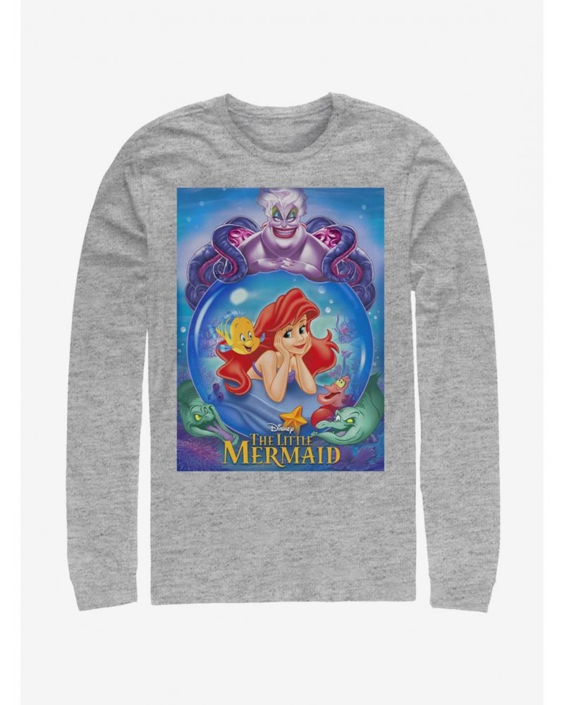 Disney The Little Mermaid Ariel And Ursula Long-Sleeve T-Shirt $13.49 T-Shirts