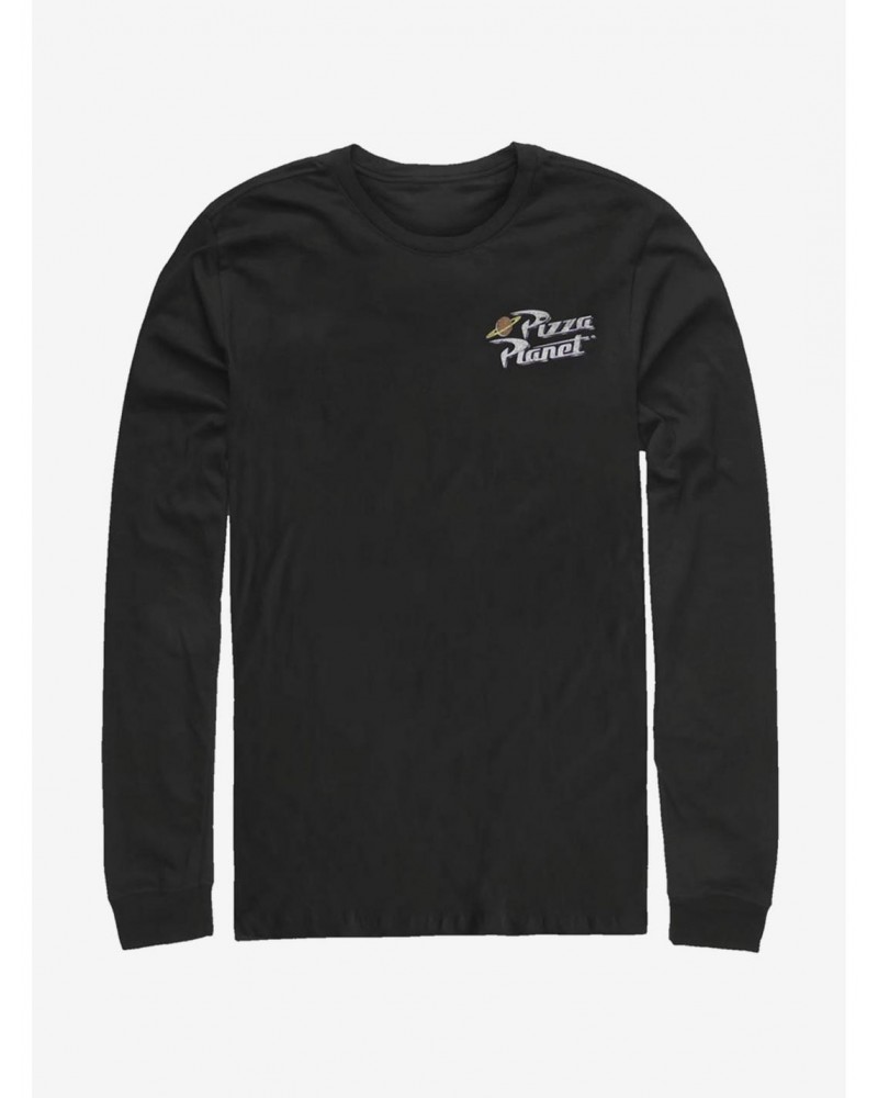 Disney Pixar Toy Story Vintage Pizza Logo Long-Sleeve T-Shirt $16.12 T-Shirts
