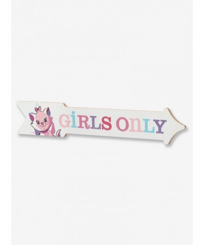 Disney The Aristocats Girls Only Arrow Wood Wall Decor $7.88 Décor