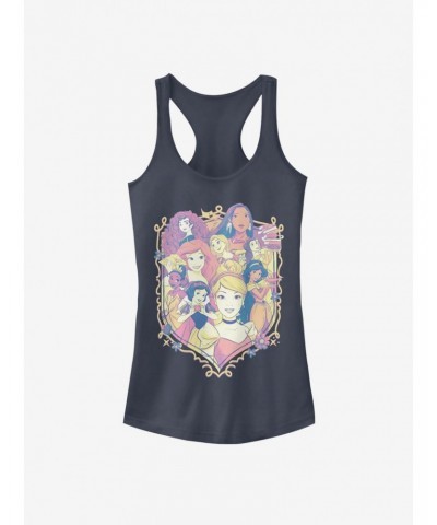 Disney Princess Classic Princess Shield Girls Tank $7.97 Tanks