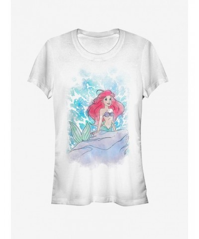 Disney Ariel Watercolor Girls T-Shirt $7.97 T-Shirts