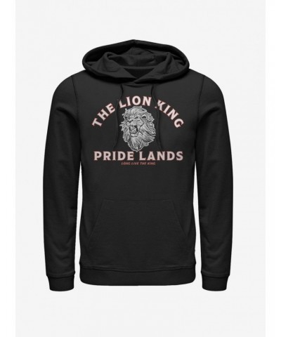 Disney The Lion King 2019 Minimal Lion King Back Hoodie $20.65 Hoodies