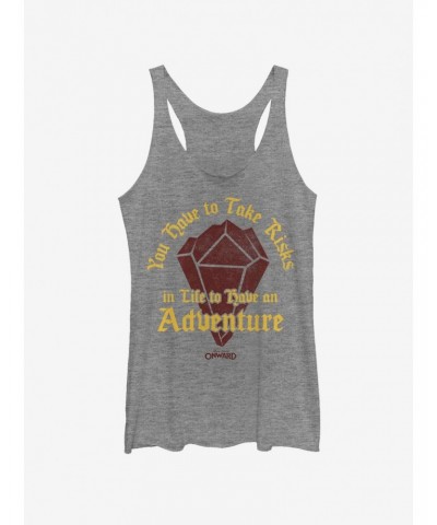 Disney Pixar Onward Risk For Adventure Girls Tank $10.88 Tanks