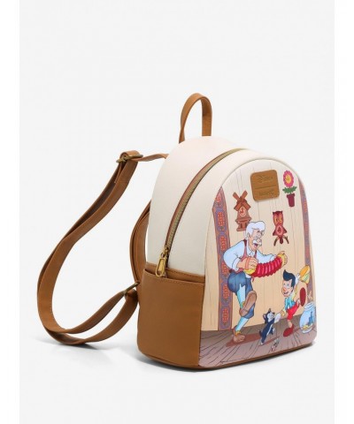 Loungefly Disney Pinocchio Dancing Mini Backpack $26.96 Backpacks