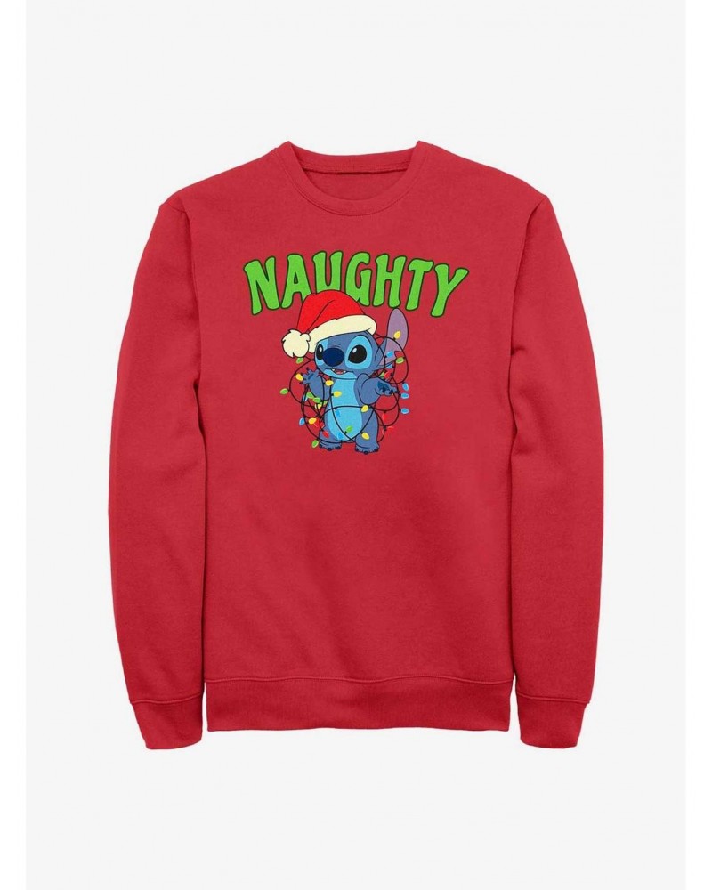 Disney Lilo & Stitch Naughty Stitch Sweatshirt $12.92 Sweatshirts