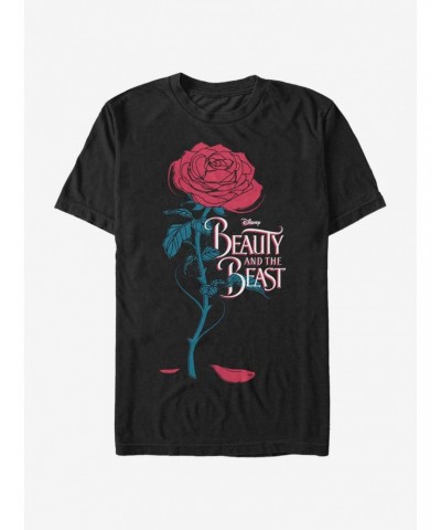 Disney Aladdin 2019 Logo Rose T-Shirt $10.52 T-Shirts