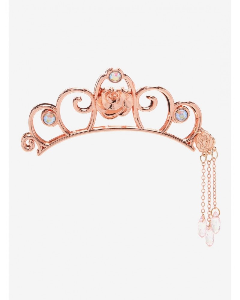 Disney Beauty And The Beast Belle Rose Gold Claw Hair Clip $7.27 Clips