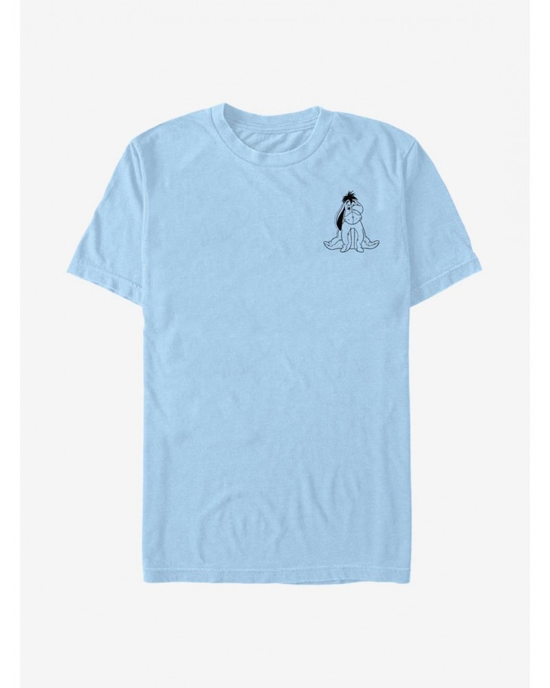 Disney Winnie The Pooh Vintage Line Eeyore T-Shirt $10.04 T-Shirts