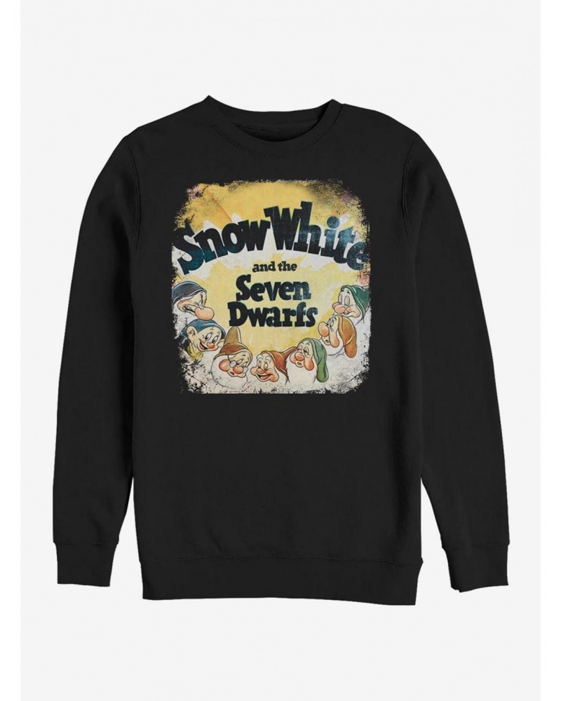 Disney Snow White Vintage Dwarfs Sweatshirt $14.76 Sweatshirts