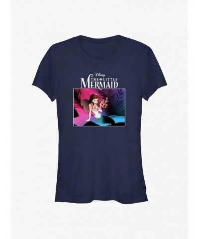 Disney The Little Mermaid Classic Poster Girls T-Shirt $8.22 T-Shirts
