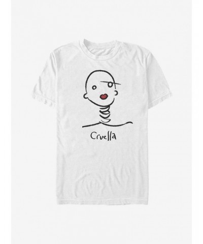 Disney Cruella Doodle T-Shirt $9.56 T-Shirts