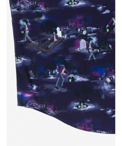 RSVLTS Disney Hocus Pocus "Billy's Graveyard Shift" KUNUFLEX Short Sleeve Shirt $34.74 Shirts