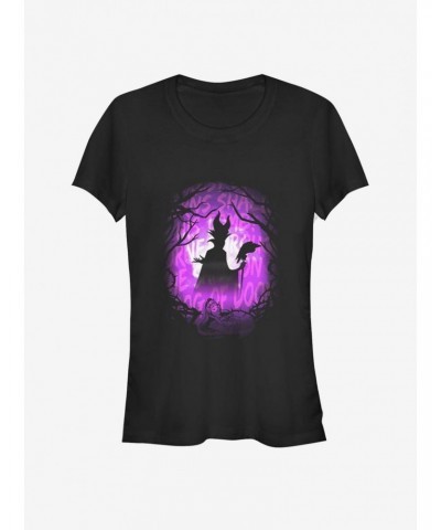 Disney Villains Maleficent Looming Doom Girls T-Shirt $11.70 T-Shirts