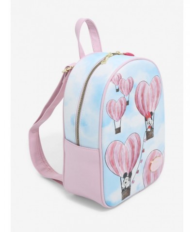 Her Universe Disney Mickey Mouse & Minnie Mouse Heart Balloon Mini Backpack $13.92 Backpacks