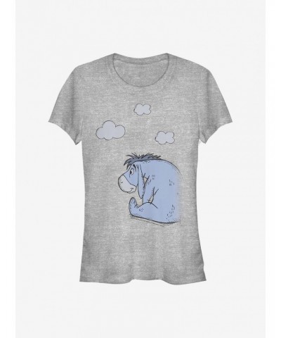 Disney Winnie The Pooh Cloudy Eeyore Girls T-Shirt $10.46 T-Shirts