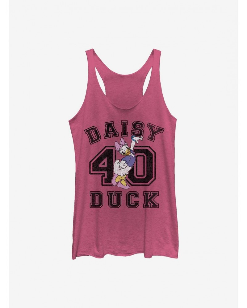 Disney Daisy Duck Daisy Duck Collegiate Girls Tank $9.58 Tanks