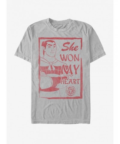 Disney Mulan Li Shang She Won My Heart T-Shirt $11.23 T-Shirts