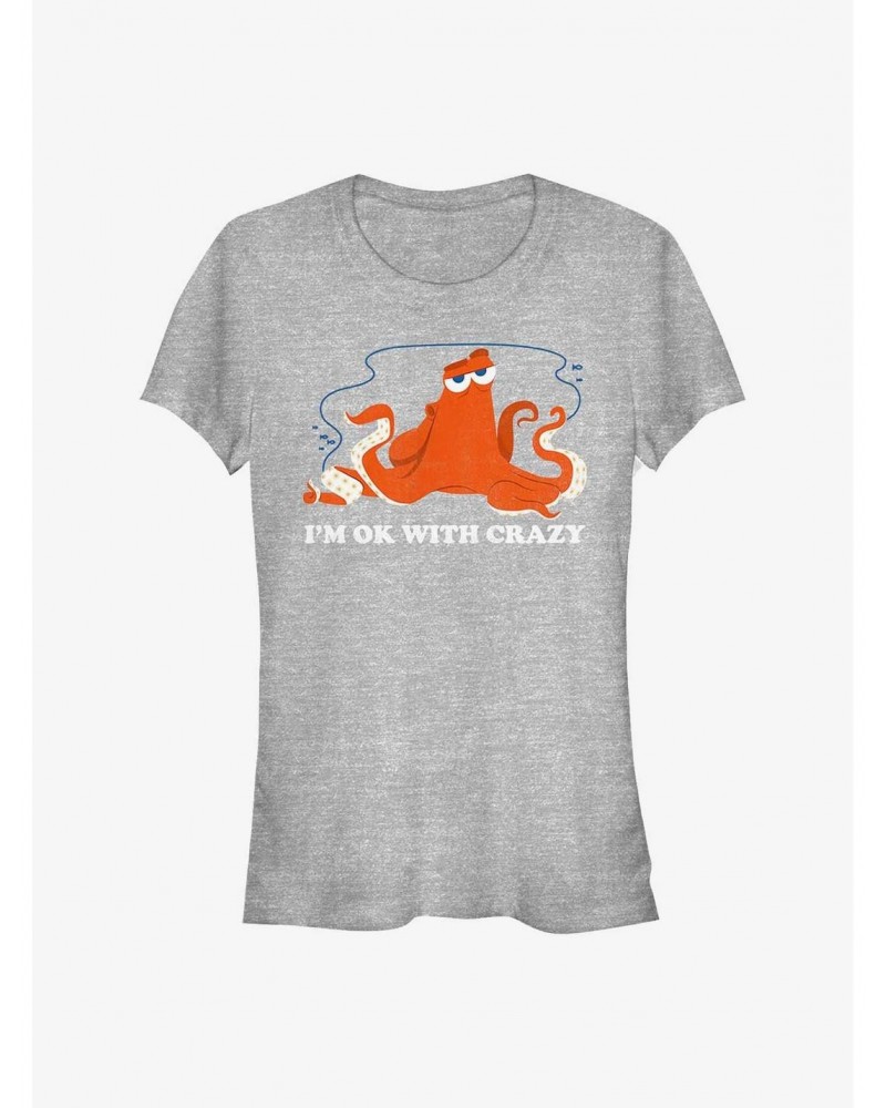 Disney Pixar Finding Nemo Okay With Crazy Girls T-Shirt $10.46 T-Shirts