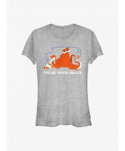 Disney Pixar Finding Nemo Okay With Crazy Girls T-Shirt $10.46 T-Shirts