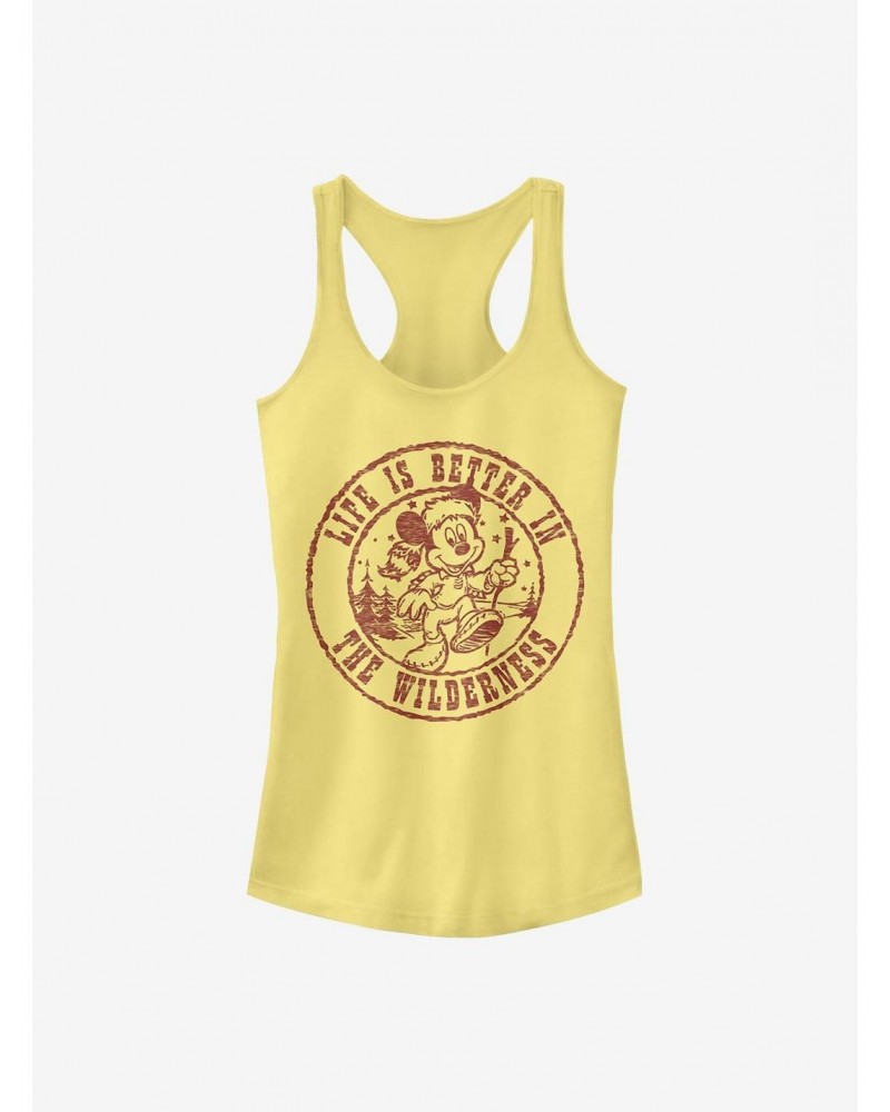 Disney Mickey Mouse Nature Mickey Girls Tank $8.96 Tanks