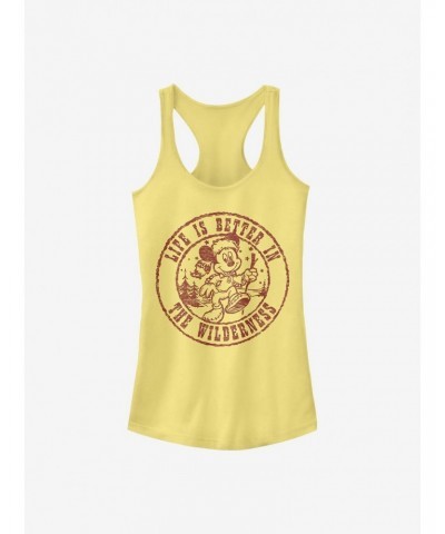 Disney Mickey Mouse Nature Mickey Girls Tank $8.96 Tanks