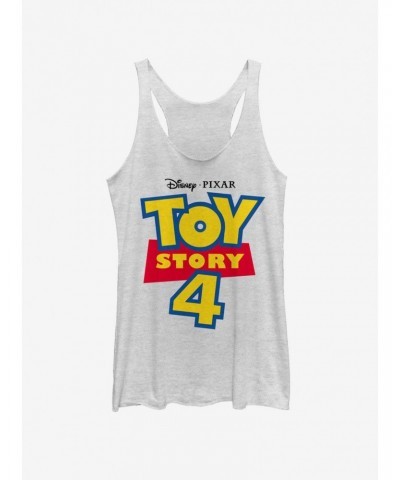 Disney Pixar Toy Story 4 Full Color Logo Girls Tank $12.43 Tanks