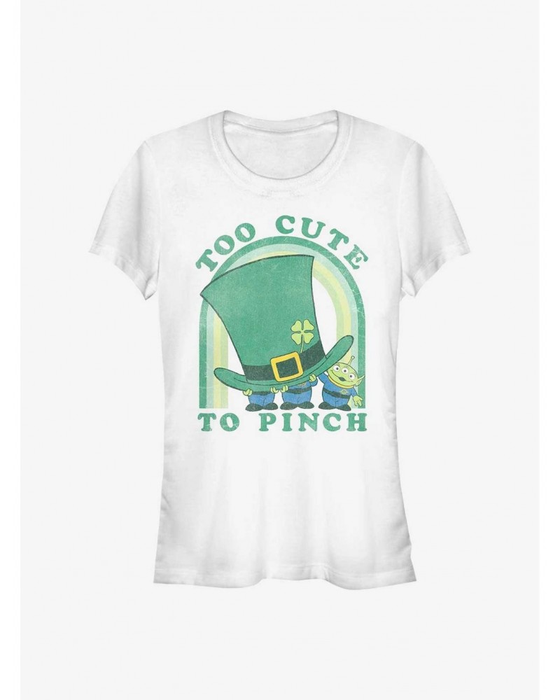 Disney Pixar Toy Story Aliens Too Cute To Pinch Girls T-Shirt $8.72 T-Shirts