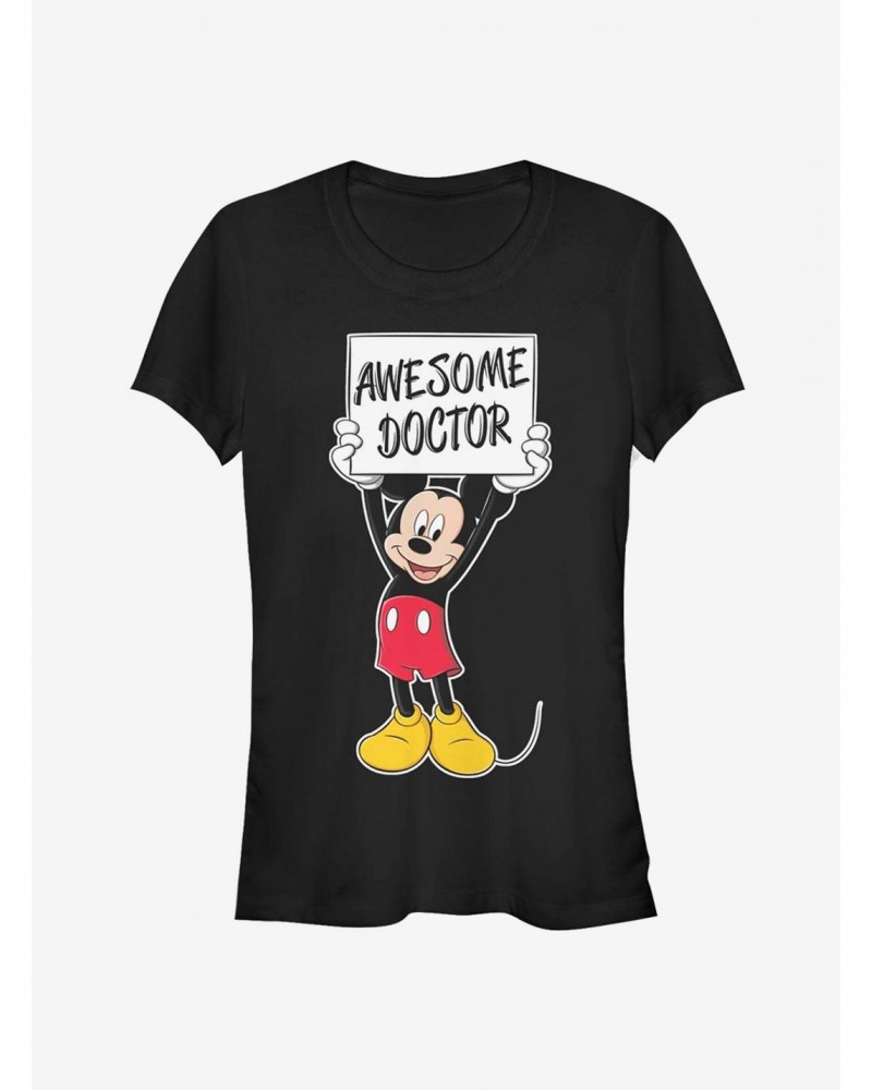 Disney Mickey Mouse Awesome Doctor Classic Girls T-Shirt $11.70 T-Shirts